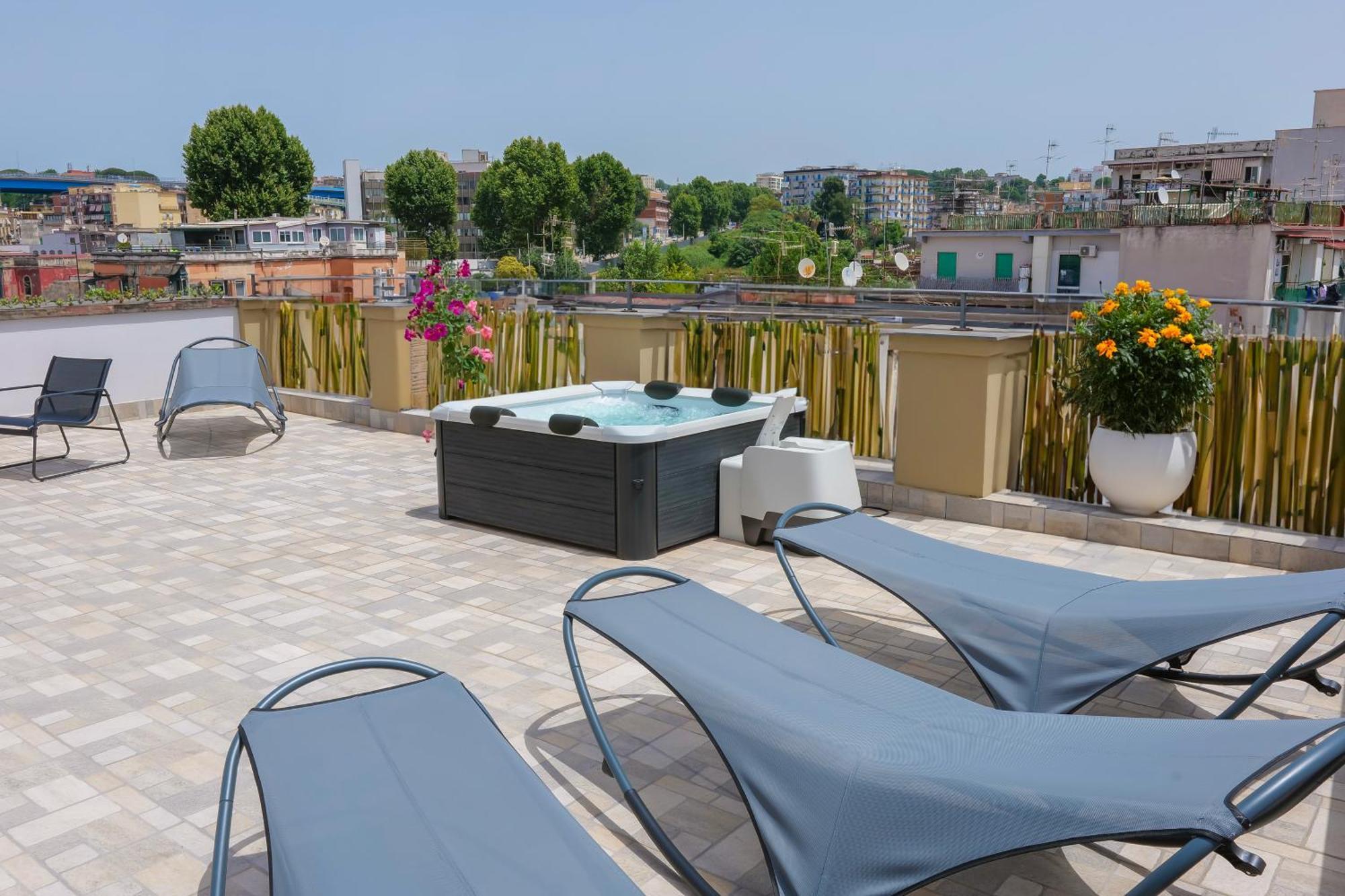 Rooftop Parthenopeo Contemporary Rooms Napoli Eksteriør bilde